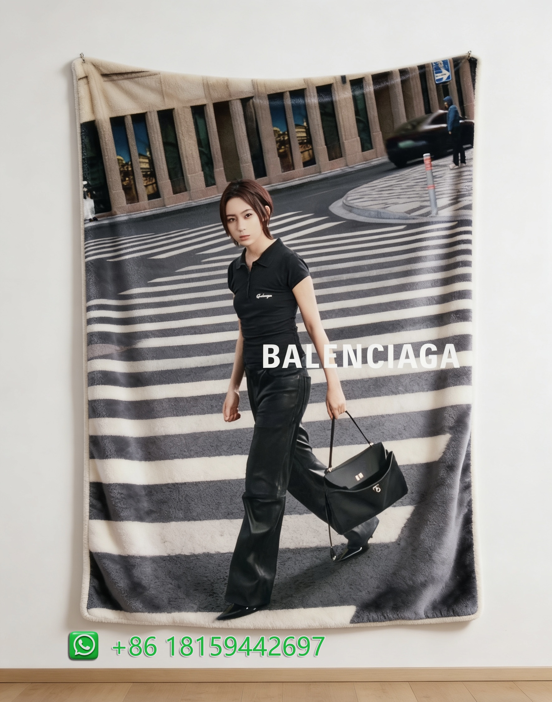 Balenciaga Throw Blankets